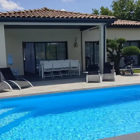 Maison Familiale Avec Piscine Lavillapalmyre *