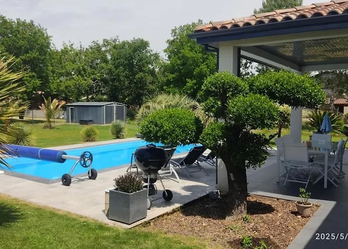 Maison Familiale Avec Piscine Lavillapalmyre Монтобан